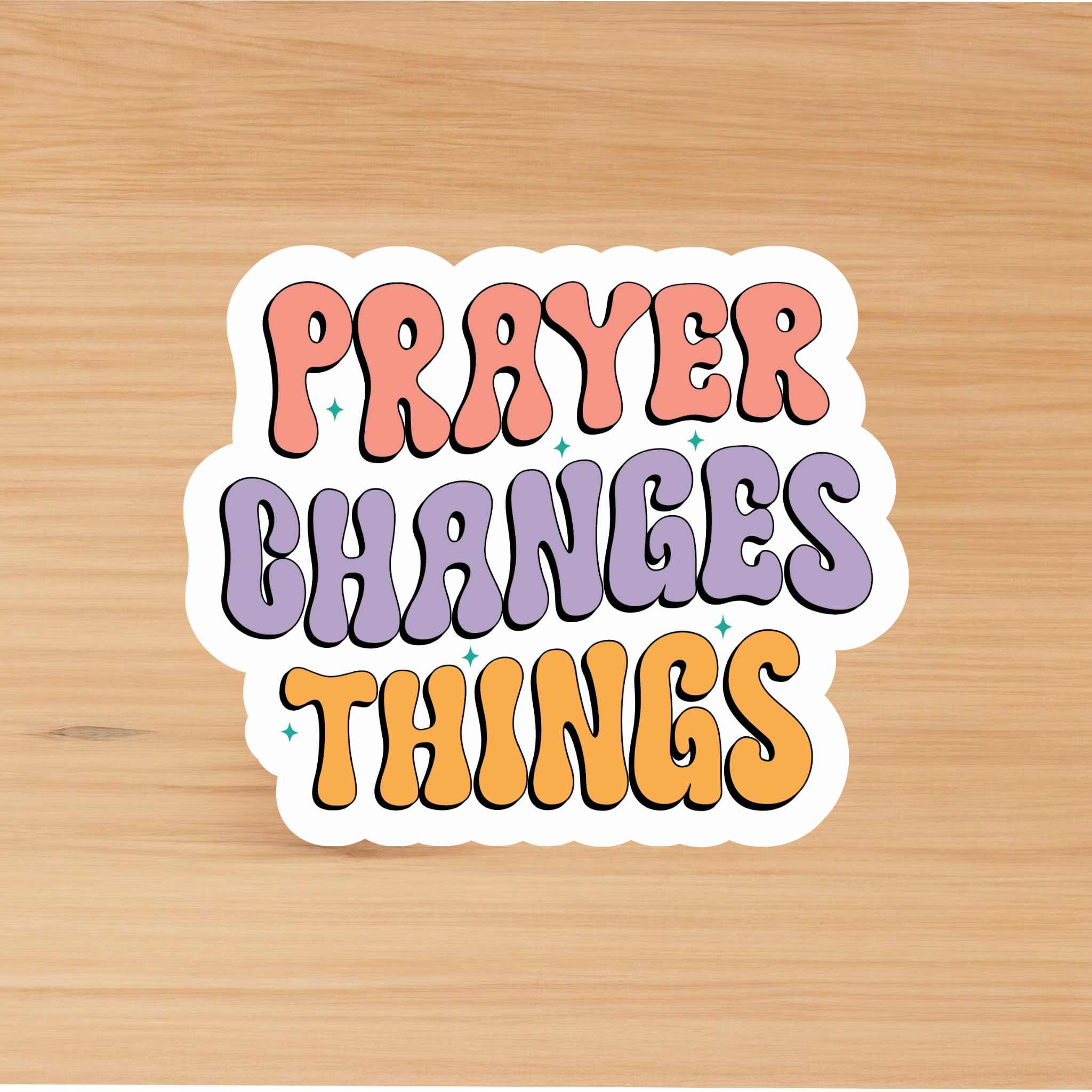 Stickers| Colorful Christian Quotes