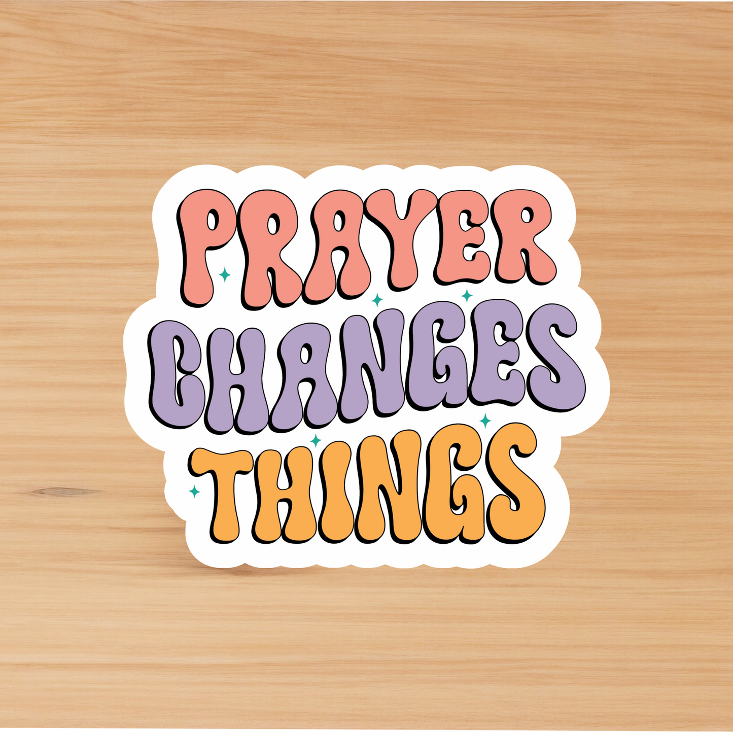 Stickers| Colorful Christian Quotes