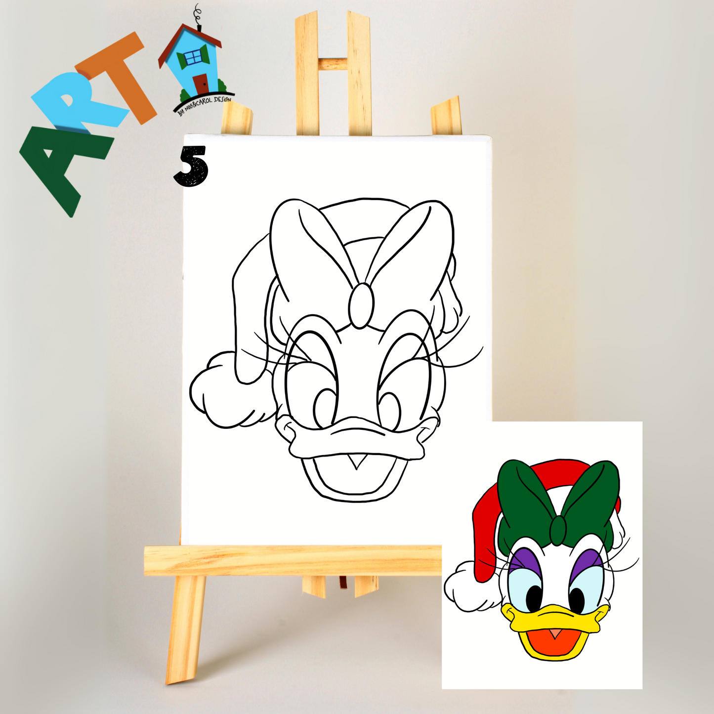 Paint Kits| Mickey Character Christmas