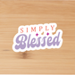 Stickers| Colorful Christian Quotes