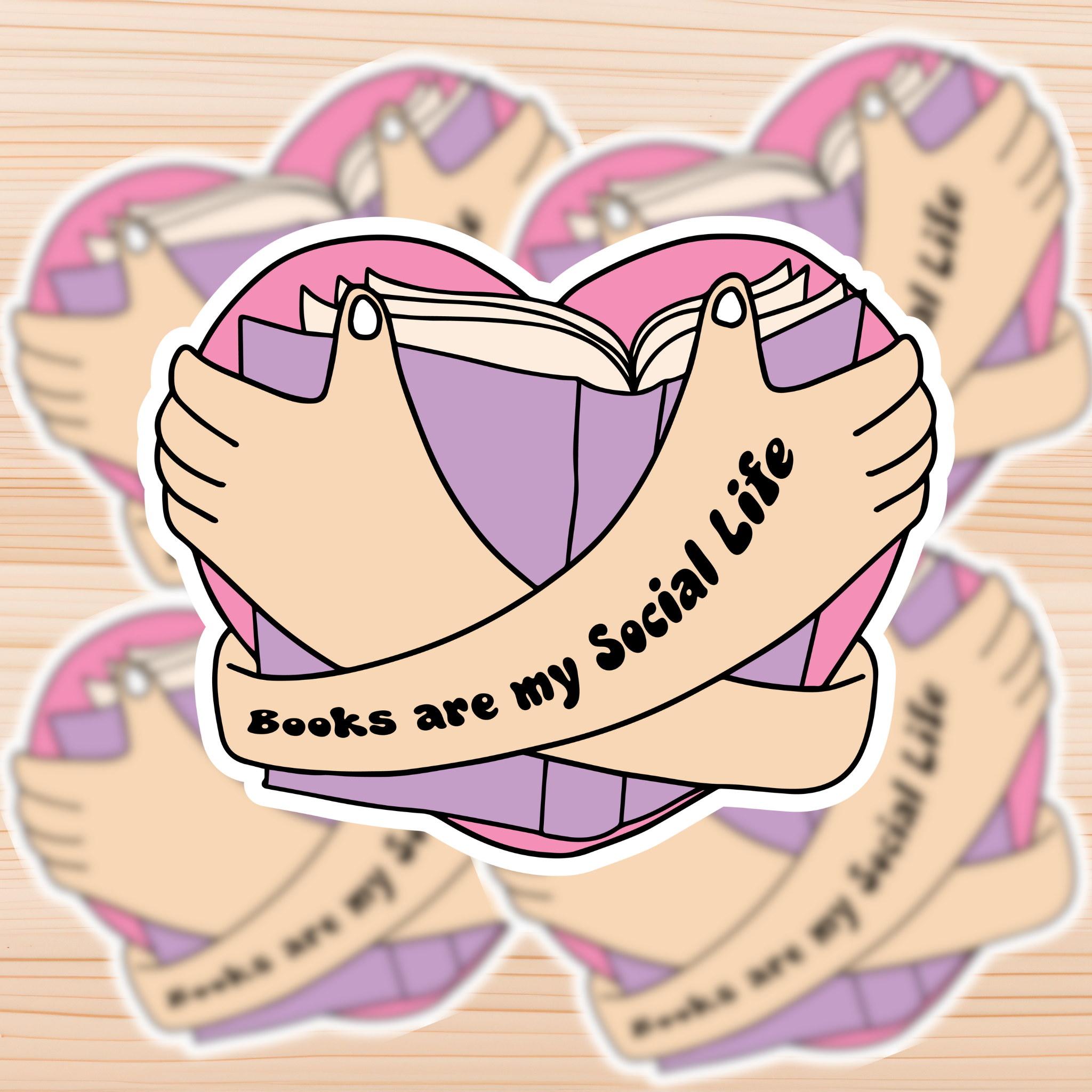 Stickers| Smiley Bookish