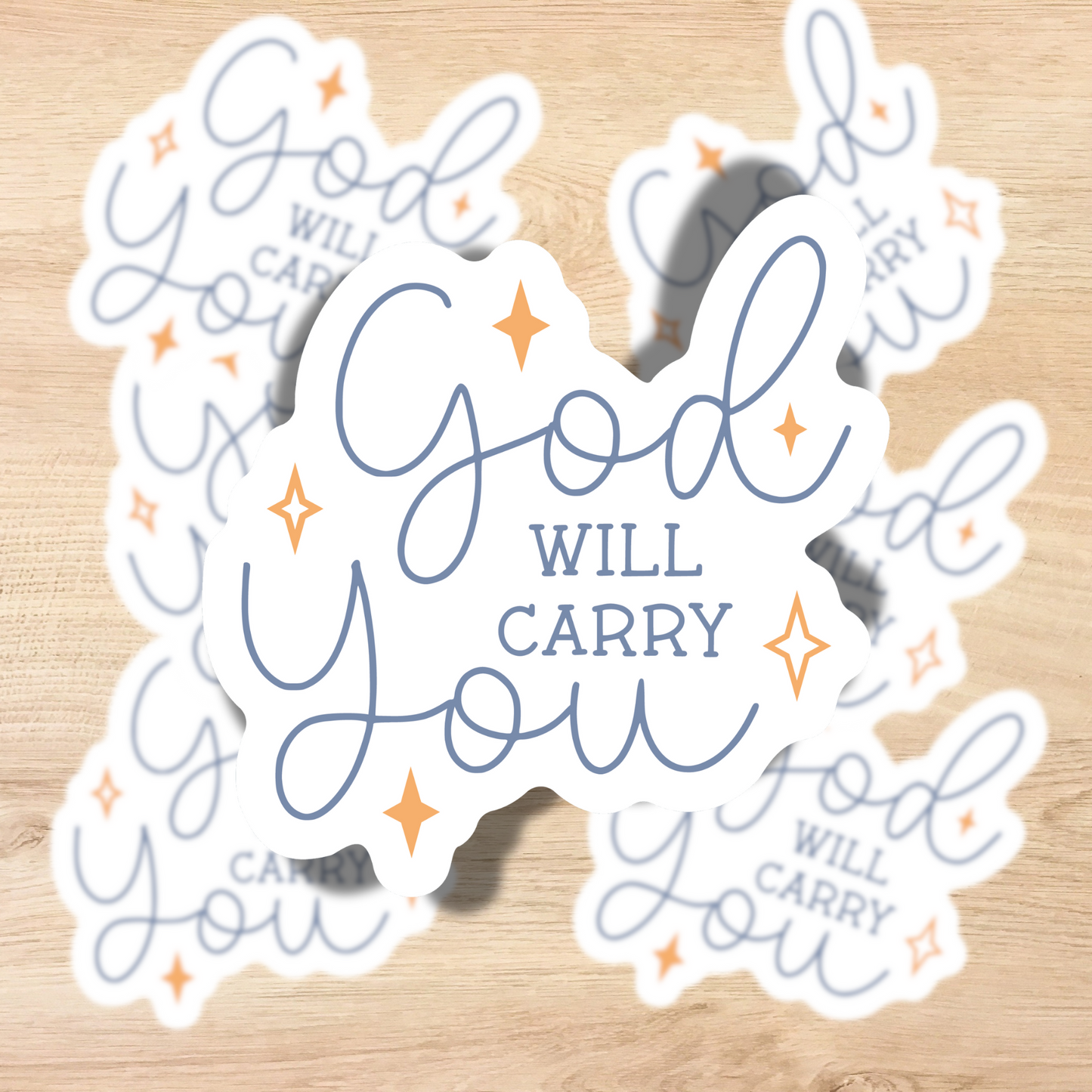 Stickers| Inspirational Christian Quote