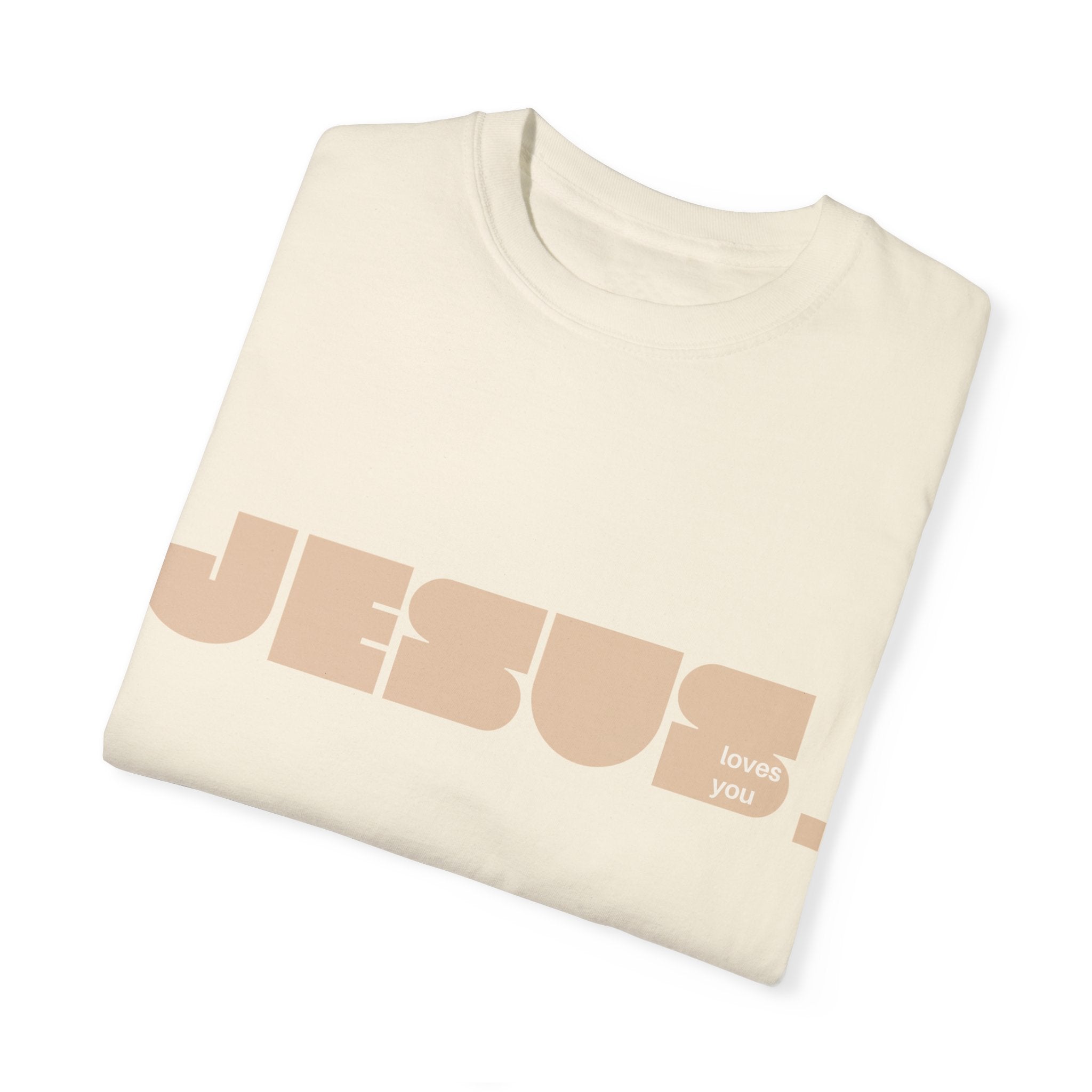 Jesus Loves You "JLY" Comfort Colors Tee