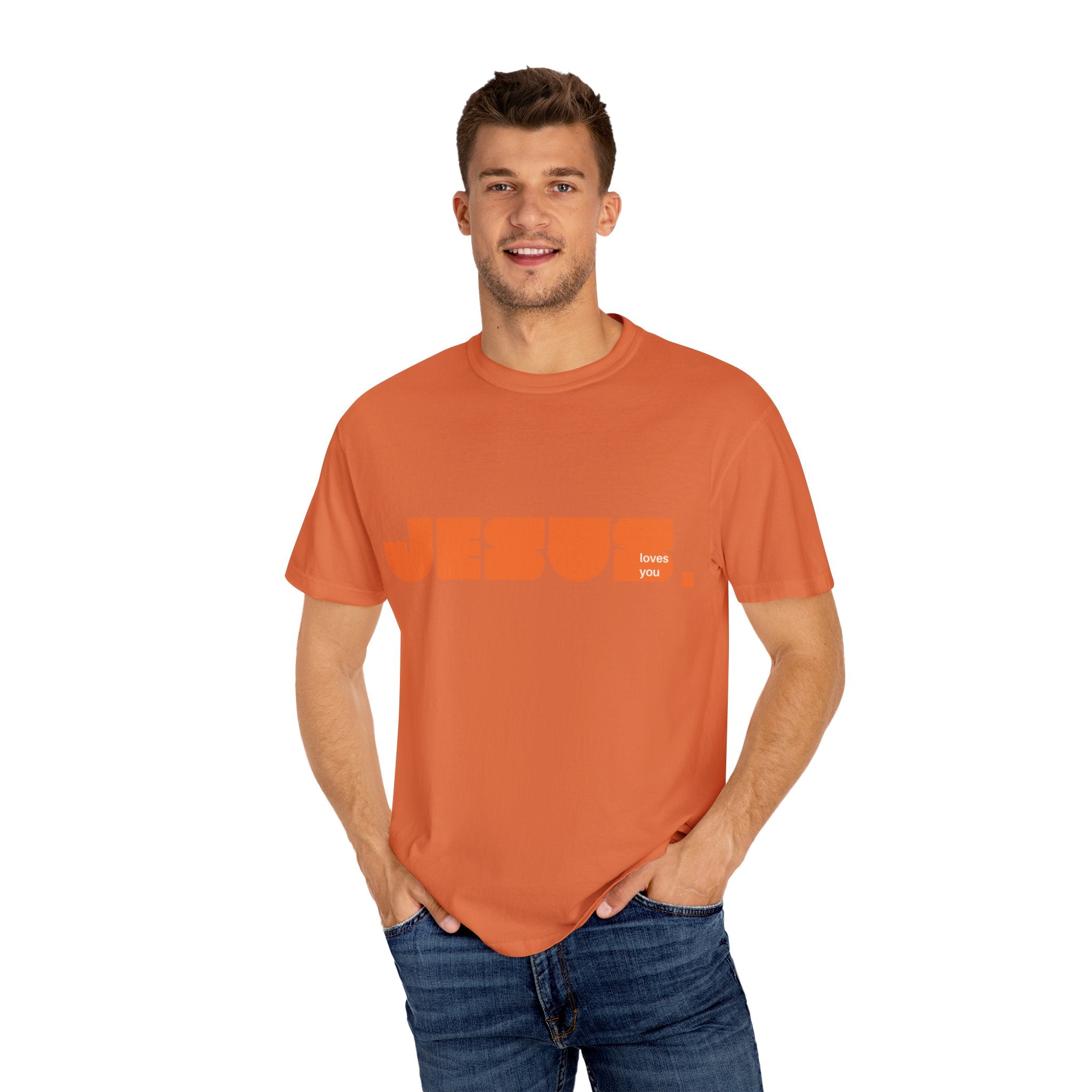 Jesus Loves You "JLY" Comfort Colors Tee