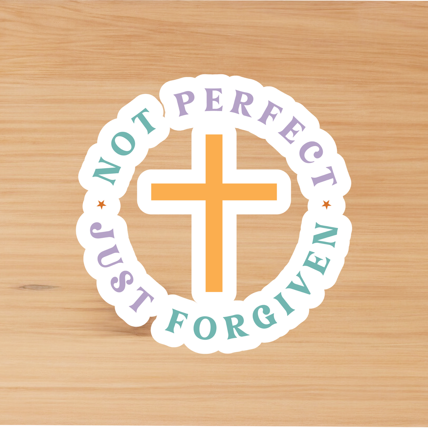 Stickers| Colorful Christian Quotes