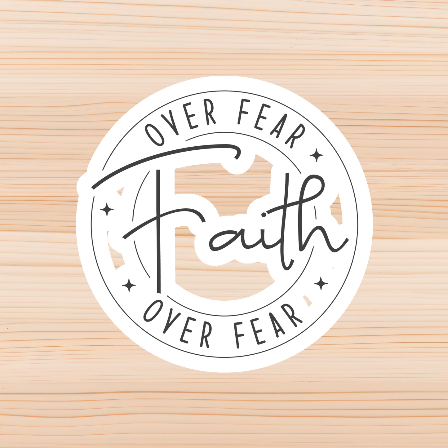 Stickers| Black and White Christian Quotes