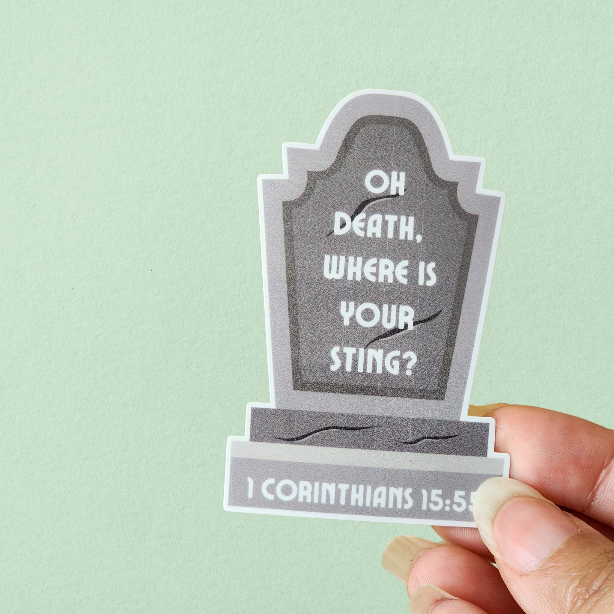 Death Sign Sticker Stickers| Death Sting – Nug&Carol Design