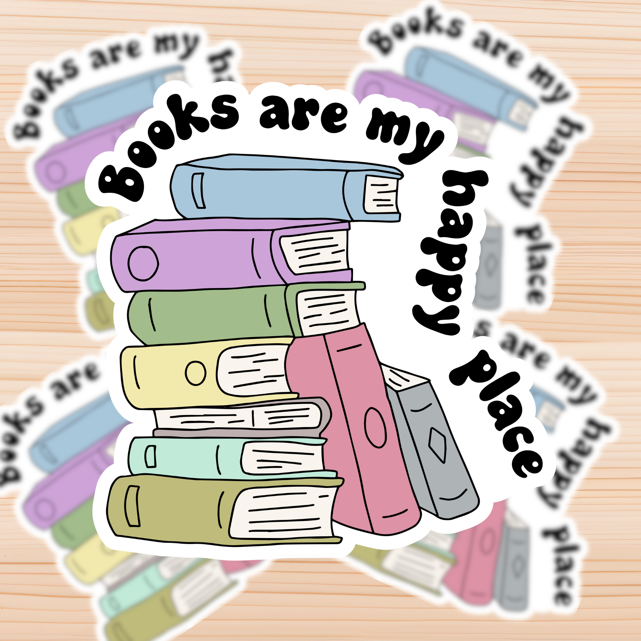 Stickers| Smiley Bookish