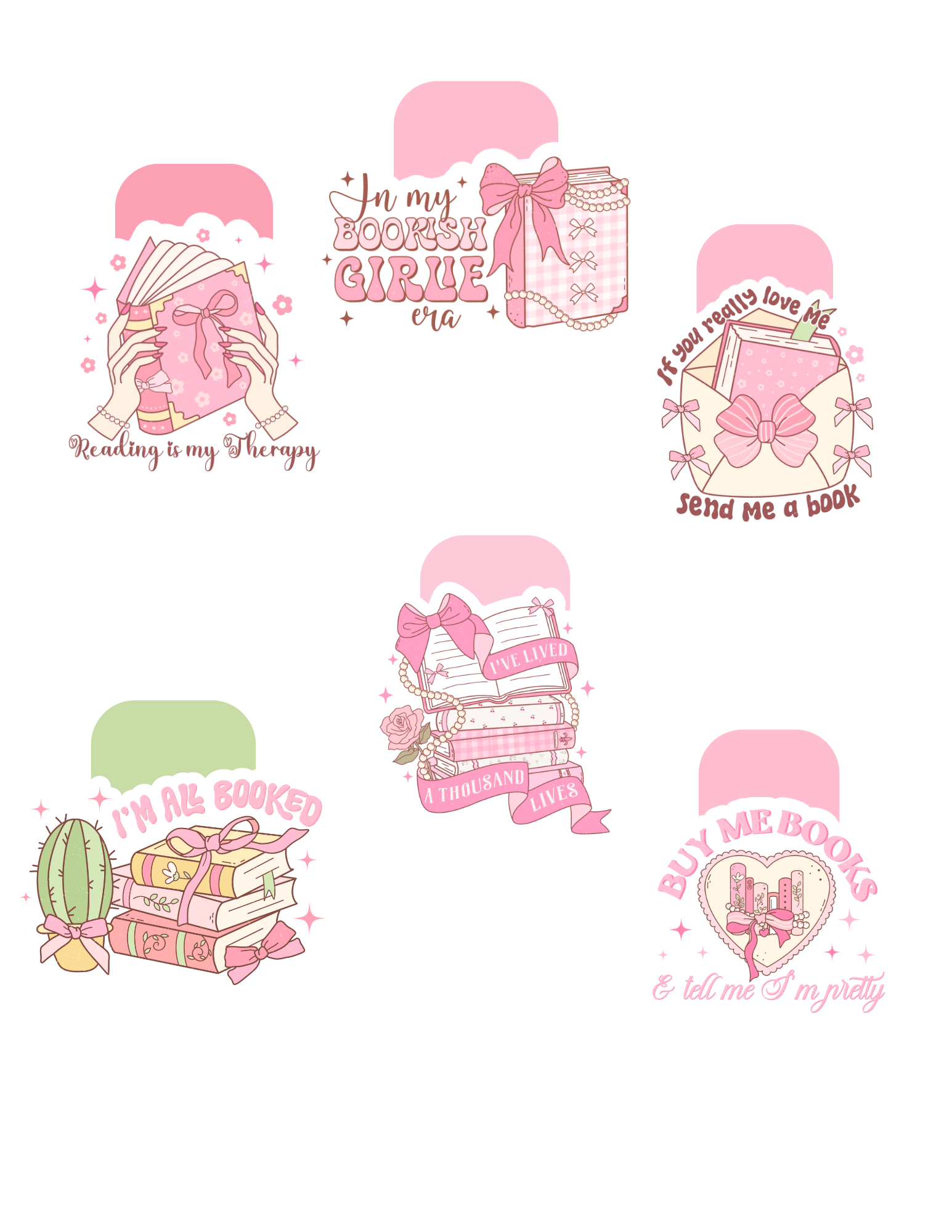 Magnetic Bookmark| Coquette Girly
