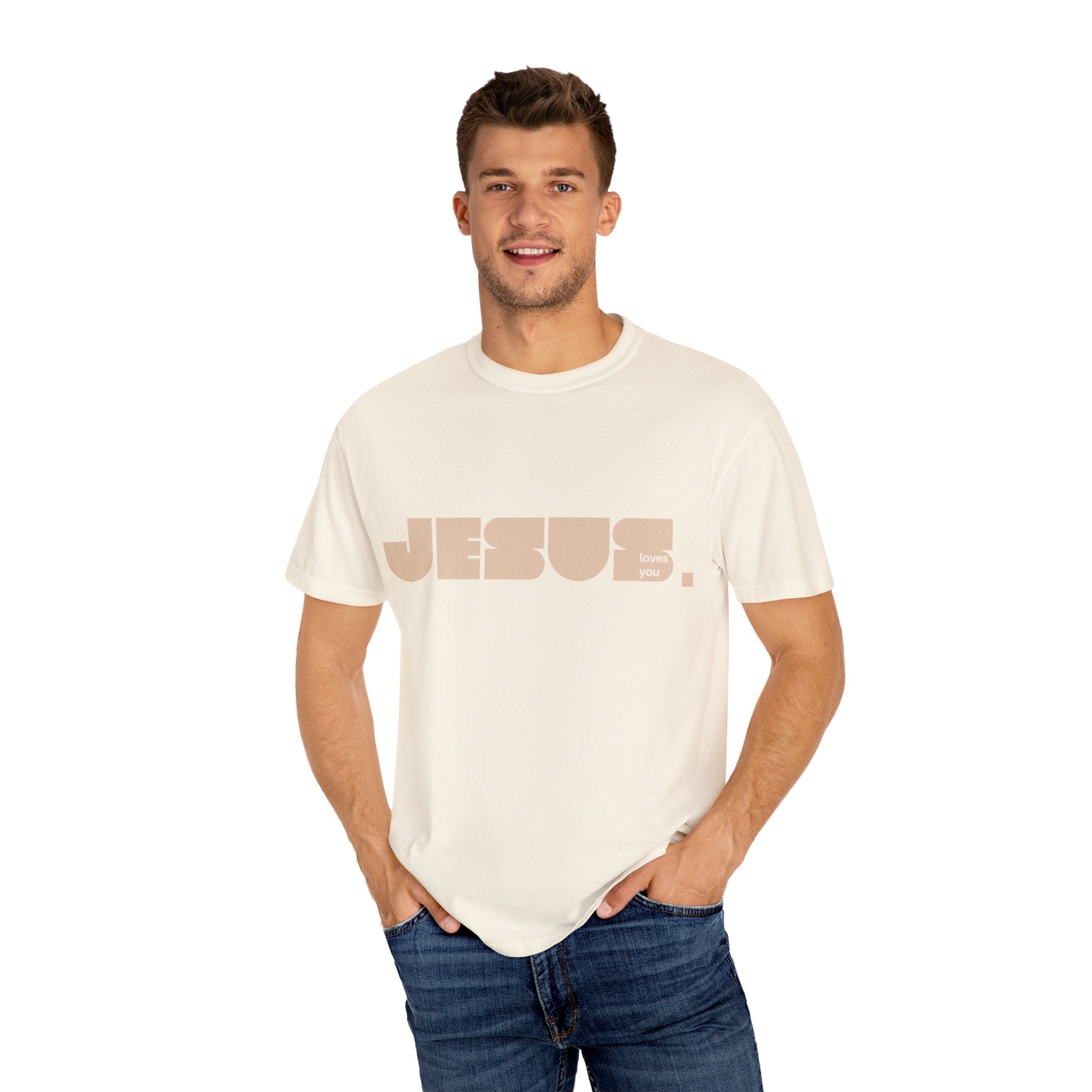 Jesus Loves You "JLY" Comfort Colors Tee