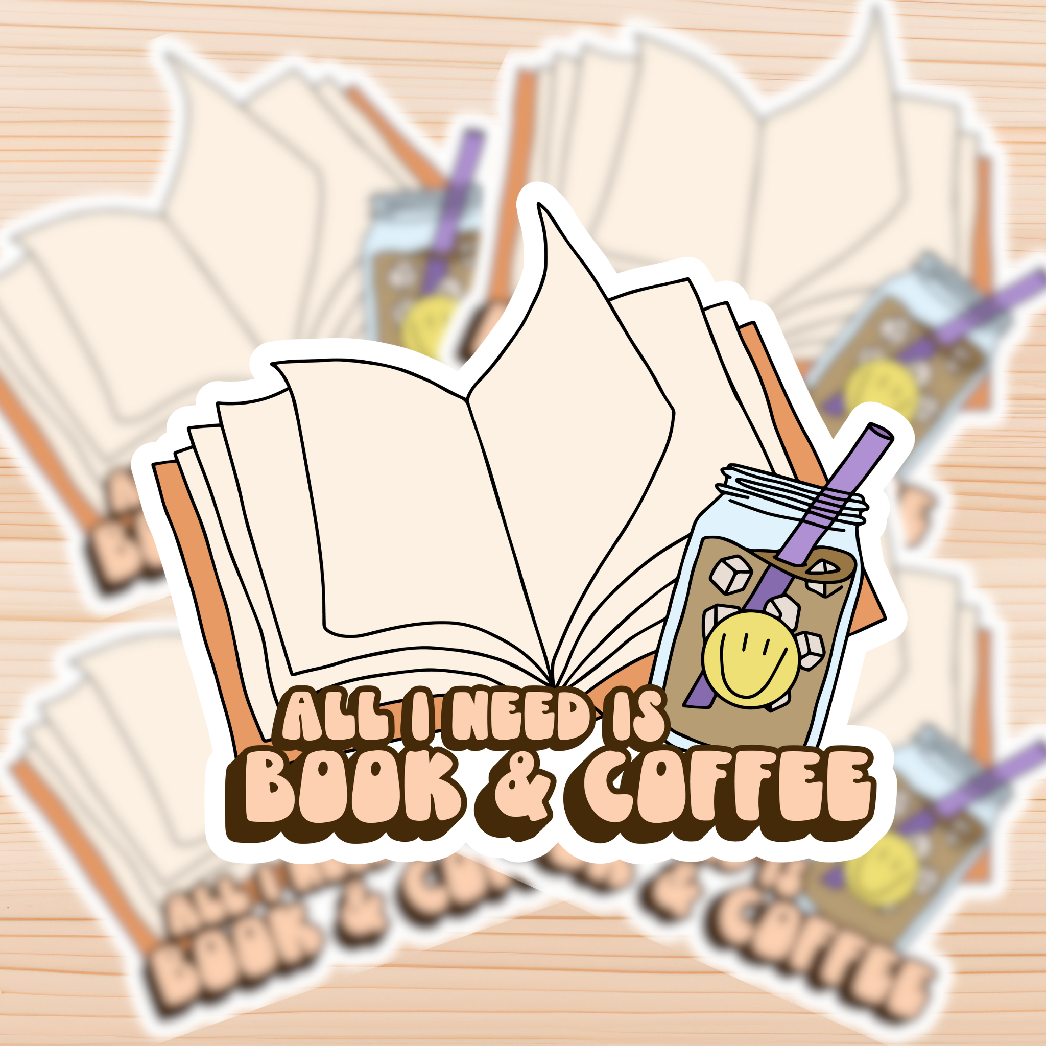 Stickers| Smiley Bookish