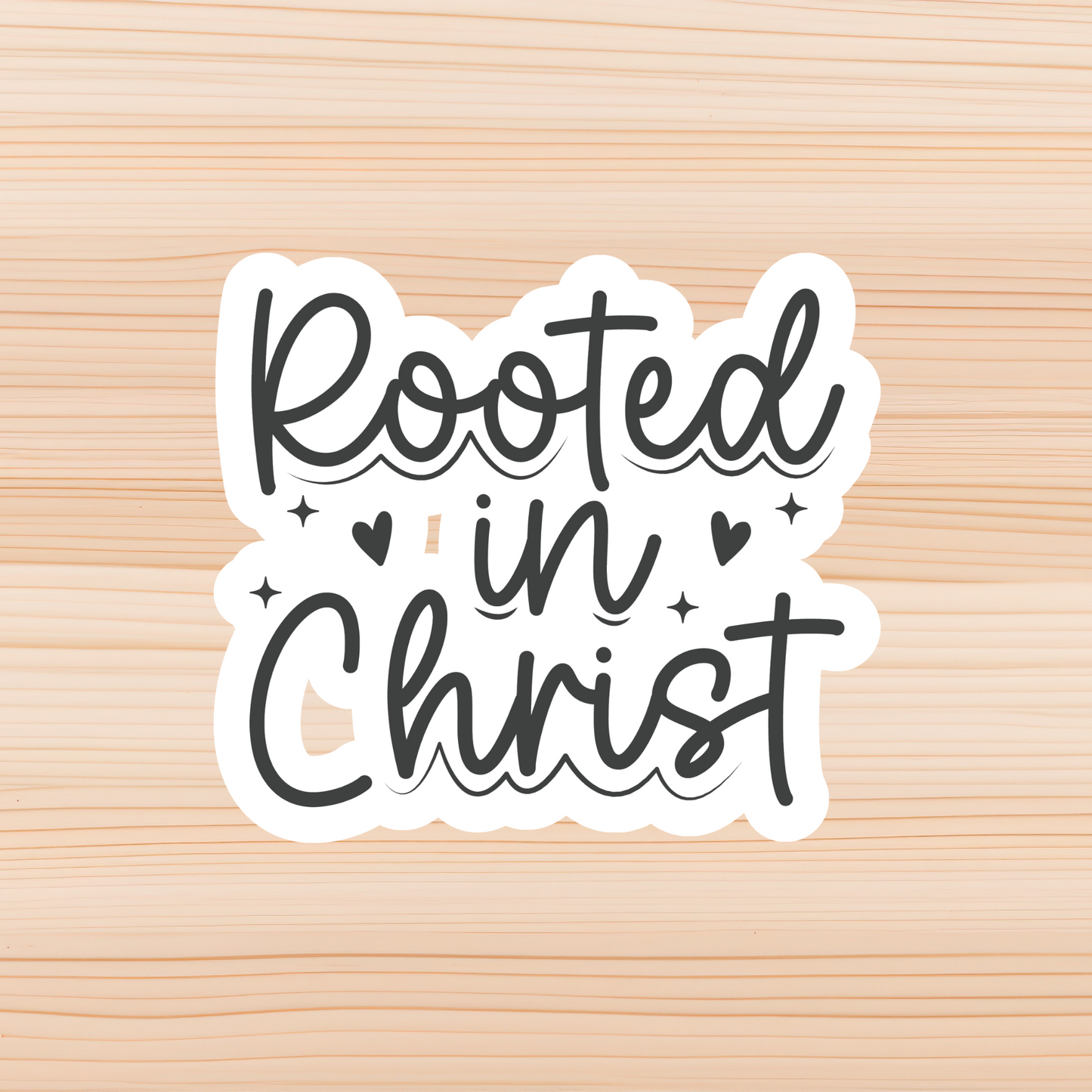 Stickers| Black and White Christian Quotes