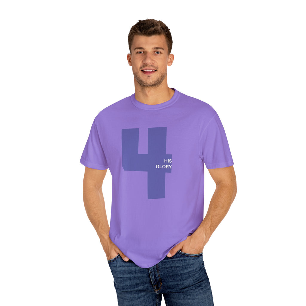 4 His Glory "4HG" Comfort Colors Tee