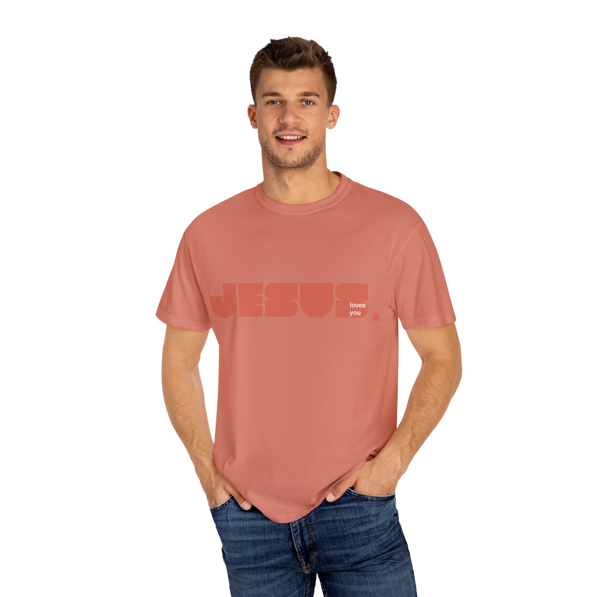 Jesus Loves You "JLY" Comfort Colors Tee