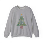 CHRISTmas Tree Crewneck Sweatshirt