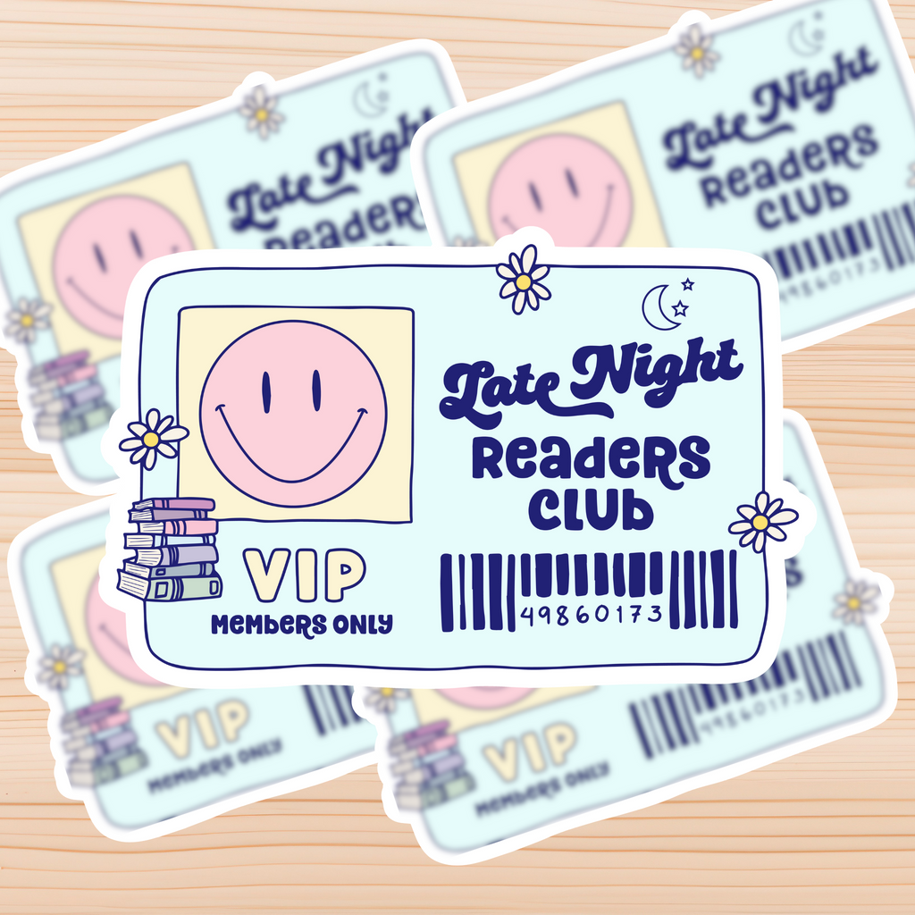 Stickers| Smiley Bookish