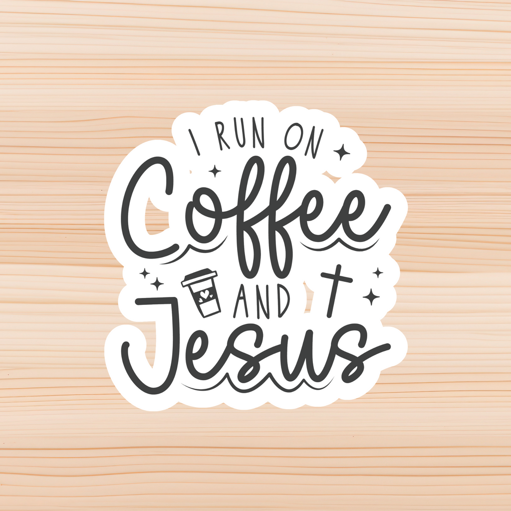 Stickers| Black and White Christian Quotes