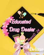 Hand Painted Grad Cap