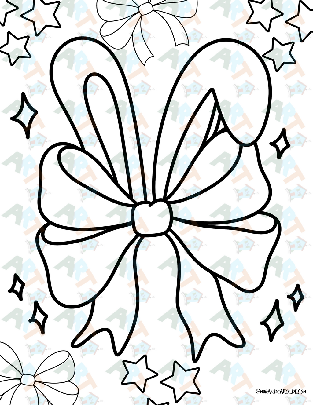 Coloring Pages| Spring Bunny Coloring Pages