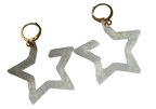 Resin Star Earrings