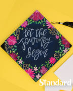 Hand Painted Grad Cap