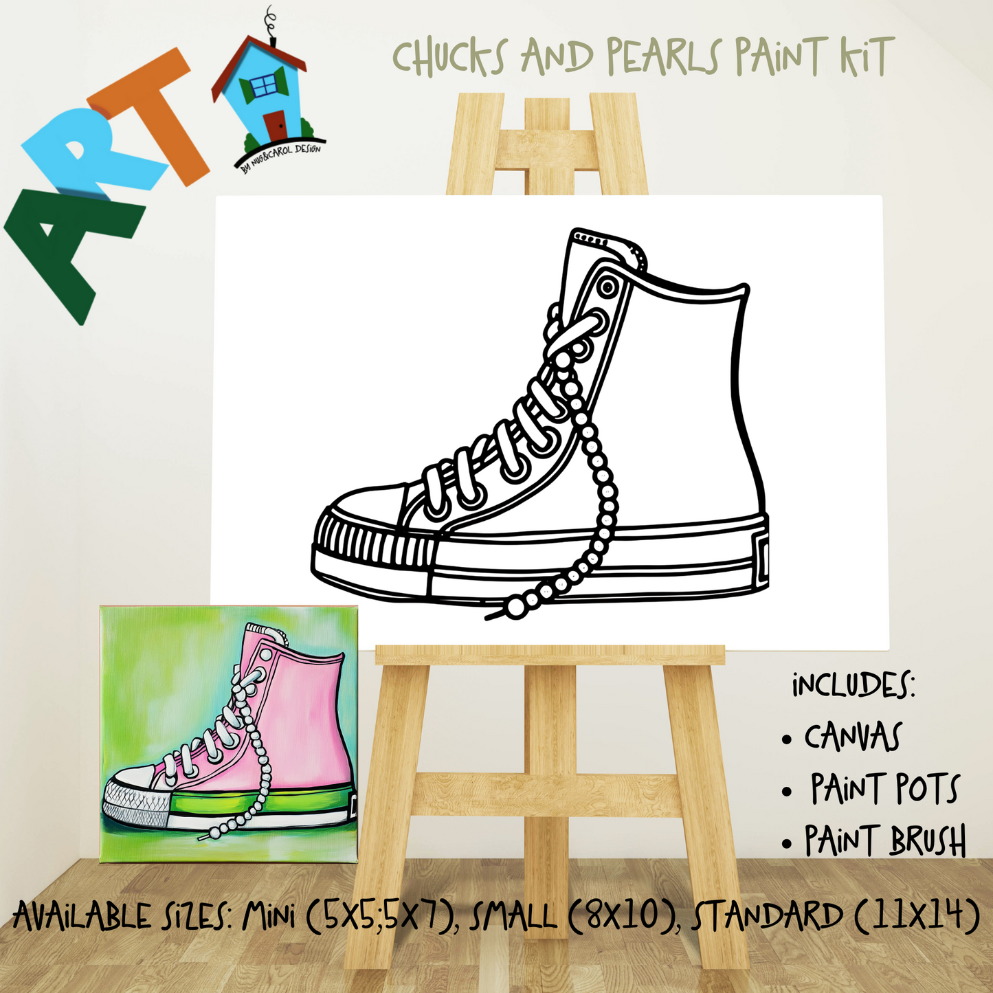 Paint Kits| Chucks and Pearls