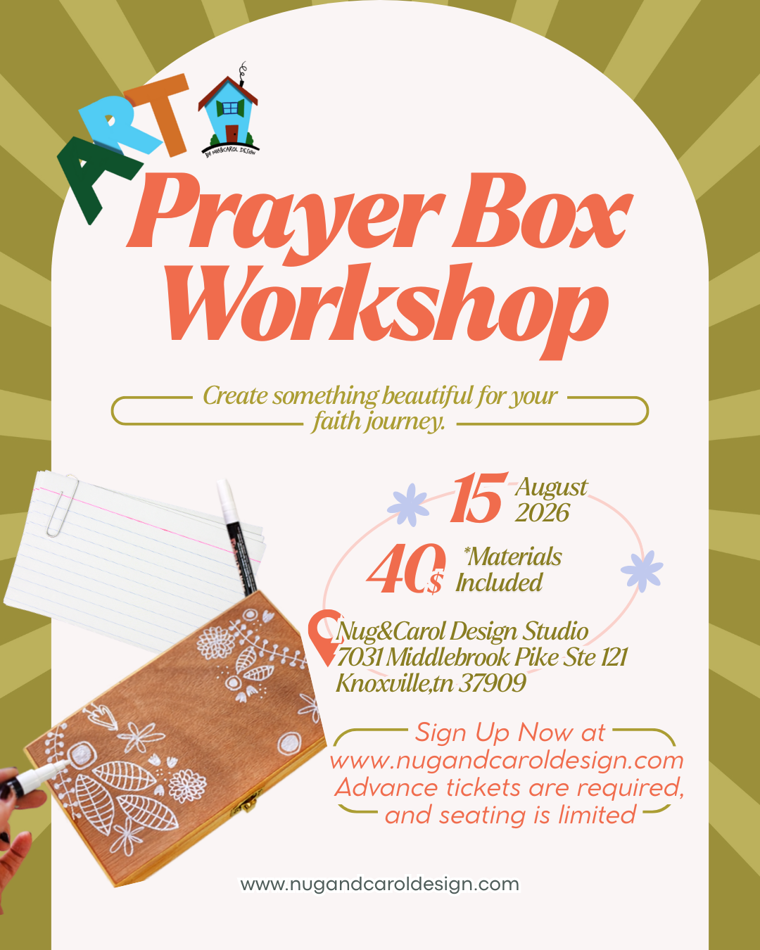 ARThouse: Prayer Box Workshop
