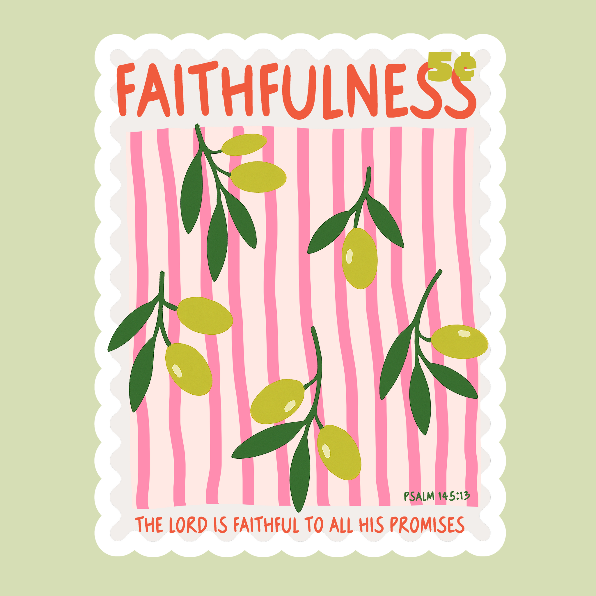 Stickers| Fruits of the Spirit Stamps