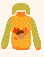 Magnetic Bookmark| Fall Ugly Sweaters