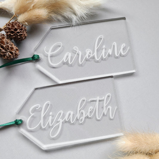 Custom Acrylic Gift Tag