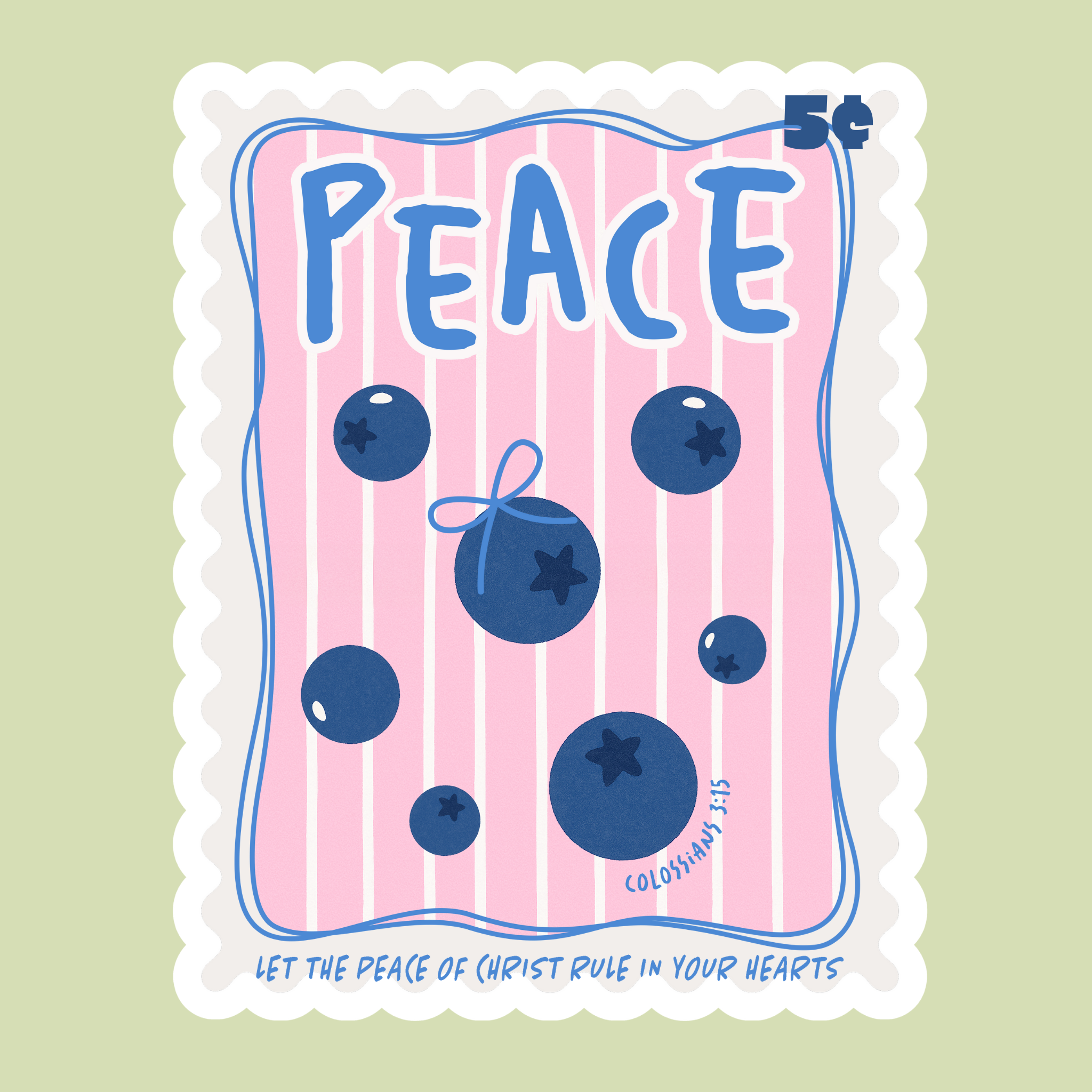 Stickers| Fruits of the Spirit Stamps