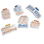 Magnetic Bookmark | Salmon&Blue Quotes