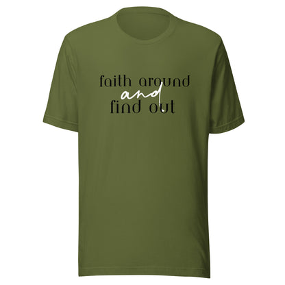 Faith Around Unisex t-shirt