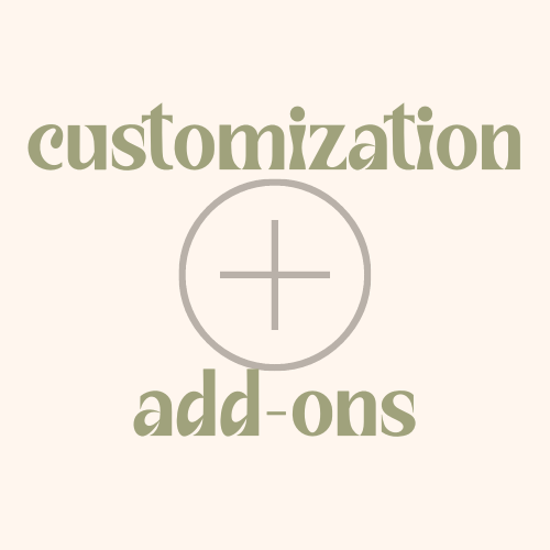 Customization Add-ons