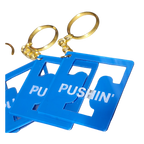 "PUSHIN' T" KEYCHAIN
