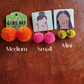 Pom Pom Earrings