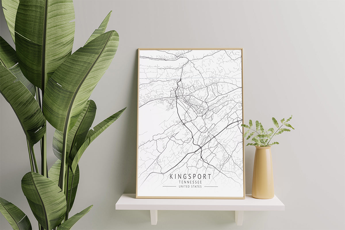 Tn Map Wall Art